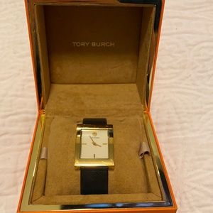 Tory Burch Watch - Black & Gold